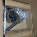 Black Chandelier, 6-Light Farmhouse Chandelier for Dining Room Lighting Fixtures Hanging, Dining Light Fixtures Industrial Modern Chandelier for Bedroom, Foyer, Hall, Kitchen, Living Room and Entryway