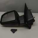 Left driver Side Door Mirror with Blind Spot Glass Power Fits 2015-2020 Ford F150 Without Turn Signal Light Non-Heated (3Pins) Replaces: FL3Z17683AK