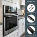 2026 Upgraded 5304458312 Oven Door Handle Compatible Kenmore Frigidaire Electrolux Electric Range Oven Stove Handle Replaces 316443600 AP3965016(Include 2 PC Handle Screws) 
