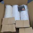 Disposable Coffee Cups with Lids 16 oz and Sleeves, 100 Pack Leak-Proof Paper CupsTo Go Hot Cups with Lids & Kraft Sleeves, BPA-Free for Cafe, Office and Daily Use