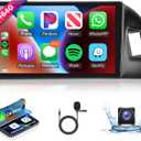 2+64G Android Car Radio Car Stereo for Audi Q5 2010-2018 with Wireless Carplay Android Auto, 9 Touch Screen Head Unit Mirror Link WiFi GPS Navigation Bluetooth FM RDS EQ AHD Backup Camera SWC MIC