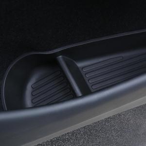 Door Side Storage Box for Tesla Model Y Juniper Accessories 2025 2026 Door Pocket Liners,TPE Front & Rear Side Organizer Tray Protector Liner (model Y Juniper) 4pcs