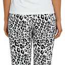 Pajamas for Women Sets Short Sleeve Top & Leopard Print Pjs Pants Cozy 2 Piece Sleepwear Comfy Loungewear with Chest Pocket & Elastic Waist - Soft Breathable Relaxed Fit for Sleep or Gifting, Size: Medium