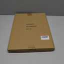 SOFFEE DESIGN 12x16 Christmas LED Canvas Print Wall Decor, Golden Retriever Fireplace Stockings, 4 LEDs Fiber Optic Lights, Pet Lover Gift for Family Room