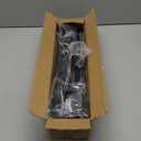 Tension Curtain Rod, 42 to 115 inch Adjustable Heavy Duty black shower curtain rod for bathroom Closet Windows