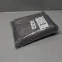 NICETOWN Grey Kitchen Blackout Short Curtain Panels for Bedroom, 45 Inch Long Thermal Insulated Grommet Top Blackout Draperies and Drapes (2 Panels, W42 x L45 -Inch, Grey)