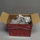 Christmas Snowflake Lights,6.5ft 144LED Window Icicle Lights with 12 Drops,8 Modes Timer Connectable Curtain Light Plug in for Bedroom,Eaves,Wedding,Indoor Outdoor Xmas Decor,Warm White