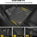 TTX LIGHTING Car Floor Mats Compatible with BMW 5 Series 2017-2023 530i 530e 540d 540i (G30&G31) M550i M5 (F90), All Weather Protection TPE Floor Liner 1st & 2nd Rows Full Set Car Mats