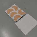 Moleskin Adhesive Shapes 120 Pre-Cut Pieces 4 Sizes Cotton Fabric Shapes | Thin, Flexible & Water-Resistant