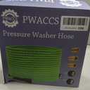 PWACCS Pressure Washer Hose for Power Washer 3600 PSI Kink Resistant Pressure Washing Extension Hose 50 FT x 1/4" Universal Electric Power Wash Hose for Replacement Compatible with M22 Fittings