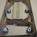 Kichler 43994AP Six Light Linear Chandelier, 10.00x32.25x17.00
