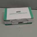 650ML Ultrasonic Jewelry Cleaner, 49KHz 40W Sonic Cleaner Machine for Jewelry, Earrings, Necklaces, Glasses, Denture, Rings, Watch Strap (Stainless Steel Tank)