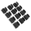 Hair Roller Clips, Heat Insulation Clips For Women And Girls Hot Rollers Hair Curlers with Unique Design 12pcs For Home And Salon Use