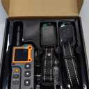 AI Dog Shock Collar 2 Dogs (10-120Lbs) - 3300FT Dog Training Collar with Remote, IPX7 Waterproof Collar with Beep, Vibration, Safe Shock for Large Medium Small Dogs, Designed To Accommodate Neck Sizes From 7 to 26 Inches and Dogs Weighing 10 to 120 lbs, Keypad Lock and Flashing Light (Black)