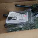 Pre-lit Hinged Christmas Tree w/ Remote Control & 9 Lighting Modes