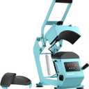 Hat Press Heat Machine for Caps with Presice Temp&Timer Control, Timer Auto Starter, Hat Heat Press with 2 Platens for Trucker Hat & HTV Iron on Vinyl, Sublimation Hat Press, Heat Transfer (Blue)