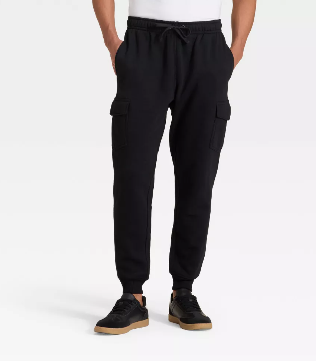 Goodfellow & Co Men's Tapered Tech Cargo Jogger Pants, M