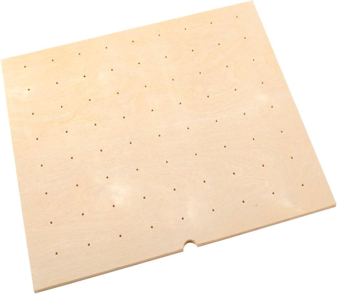 Rev-A-Shelf Wood Trim to Fit Drawer Peg Board Insert Only, Light Brown