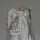 Christmas Decorations, Angel Tree Topper with Lights, 8 Modes Tree Ornament with Timer, Battery Operated Lighted Treetop Ornaments Indoor Decorations (Gold Skirt With 2 Bulbs)