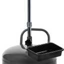 20 Gallon Waste Oil Drain Tank, Oil Drain Extractor, Pneumatic Drainer for Automotive Fluids, Portable Waste Oil Container with Air Operation (8 Gallon-Black)