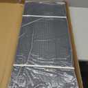 1pack2 Tier 1.3x3ft Garage Shelving Wall Mounted, 400 lbs Load Capacity,15.6x36inch per Shelf Height Cassette Adjustable Floating Shelves, Black