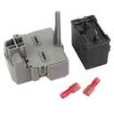 2319792 W10197428 W10189190 TSD2 Overload and Start Relay & Compressor Run Capacitor by Seentech - Compatible with Whirlpool Kenmore Refrigerators  Replaces: 2264017 W10662129 (Pack 1)