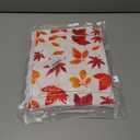 Fall Leaves Kitchen Dish Towel 18 x 28 Inch Orange Red Autumn Maple Leaves Dishcloth Decorative Hand Drying Tea Towel for Thanksgiving Cooking Baking, 2 Pcs