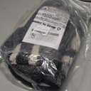 COSY HOMEER Kitchen Rugs and Mats 24"x48" Non Slip Kitchen Mats for Floor Washable Kitchen Runner Rug Stain Resistant Standing Mat for Kitchen,Sink,Polypropylene,Black