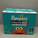 Pampers Baby Dry Ultra Cushiony Diapers, Size 5 (20-37 lbs), 132 Count, Up to 100% Leakproof