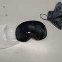 Ski Goggles Snowboard Goggles for Men Women Adults Youth,Over Glasses OTG/100% UV Protection/Anti-fog/Wide Vision (A14-white/Teal)