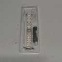 MioHHR Slim Metal Band Compatible with Apple Watch Band 42mm(Series 11 10) 41mm(Series 9 8 7) 40mm(Series 6 5 4 SE3/2/1) 38mm(Series 3 2 1),Stainless Steel iWatch Bands for Women,Silver/Gold