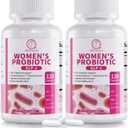 (2 Pack) Probiotics for Women 467 Billion CFUs with Jujube, GLP-1 Probiotic Supplement Capsules Supports Digestive & Skin & Gut Wellness, Immune, Vegan, Gluten-Free,120 Counts