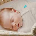 Love to Dream Swaddle UP, Baby Sleep Sack, Self-Soothing Swaddles for Newborns, Get Longer Sleep, Snug Fit Helps Calm Startle Reflex, New Born Essentials for Baby, 1.0 TOG, 5-8.5 lbs, Oatmeal