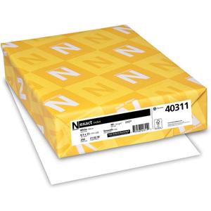Neenah Paper 40311 Exact Index Card Stock, 90lb, 94 Bright, 8 1/2 x 11, White, 250 Sheets, (Pack of 1)