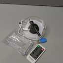 3D Hologram Fan, 4.7" 3D Holographic Fan Projector Advertising Display with Cover Picture Spinner & Remote for Business Store Signs, Bar, Halloween, Christmas, Parties