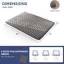 MAXYOYO 3" Thick Japanese Floor Futon Mattress, Portable Floor Mattress, Full