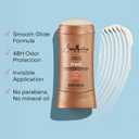 SheaMoisture Antiperspirant Deodorant Stick Fresh Coconut & Hibiscus 2 Count for 48HR Sweat & Odor Protection with No Parabens & No Mineral Oil 2.6 oz