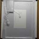 TETOTE LED Mirror for Bathroom 42 x 32 Vanity Mirror with Light Dimmable,Anti Fog Wall Mounted(Horizontal/Vertical), Tempered Glass, Shatterproof