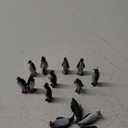 16Pcs Plastic Penguin Figurines, Cute Ocean Animal Penguin Figure Model Toys for Kids Children  Realistic & Detailed