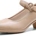 DREAM PAIRS Mary Jane Shoes Women Low Chunky Heels Closed Toe Pumps Comfortable Work Business Dress Shoes. 8.5 Size
