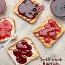 Simple preading Stainless Steel Spatula Spreader Knife Peanut Butter and Jelly, Chocolate or Strawberry Jam Stirrer & Jar Scraper 8.9" Multifunction Stir & Scrape any Jars - Spread with Clean Hands