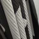 HEBE Outdoor Rug Waterproof 9x12, Reversible Plastic Straw Rug RV Camping Rug, Indoor Outdoor Patio Mat Clearance, Outside Carpet for Porch,Deck,Camper,Balcony,Backyard,Picnic (White/Black)