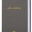 Aesthetic Daily Planner And Notebook With Hourly Schedule - Modern Hardcover To do List Notepad to Easily Organize Your Work Tasks And Appointments - The Perfect Book for School & Office Supplies (Olive)