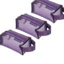 Portable Square Mesh Storage Bag, Mesh Makeup Bag with Zipper Cosmetic Bag, Small Square Coin Purse Portable Toiletry Bag