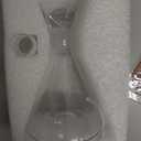 HAIZEEN 4 oz / 125 ml Glass All-Purpose Cruet, Glass Oil Decanter and Cruet (Cone-4 oz, Smooth surface)