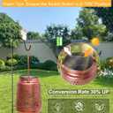 Mothers Day Gifts for Mom, Solar Lanterns Outdoor Waterproof Hummingbird Garden Decor Birthday Gifts for Women Mom Grandma Sister Solar Lights Outside Decorations for Backyard, Patio, Porch