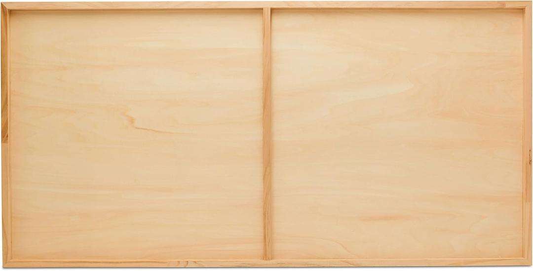 Birch Painting Panel 18 x 36 x 3/4-inch, Large Wood Canvas Boards for Painting, Blank Sign for Wall Art Sets, by Woodpeckers