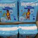 Huggies Little Swimmers Disposable Swimpants, Swim Diaper, Size Medium, 18 Ct. (Pack of 4)