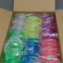48 Pack LED Light Up Bracelets, Glow in the Dark Party Supplies, 6 Color Glow Bracelets, Rave Party Favors for Kids/Adults Birthday, Concert,Goodie Bag Fillers, New Year