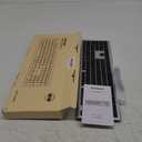 TECKNET Bluetooth Keyboard Rechargeable, 4-Device Free Switching (2.4G+BT), Ultra-Slim Full Size Wireless Keyboard, Quiet Typing, for PC/Laptop/Smart TV/Phone, Adjustable Stand, 12 Multimedia Keys (Silver&Grey)